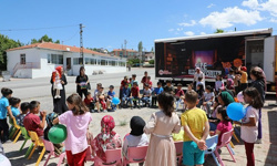 Kayseri Talas'tan gezici kütüphane