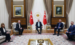 Cumhurbaşkanı Erdoğan, Feichtinger'ı kabul etti