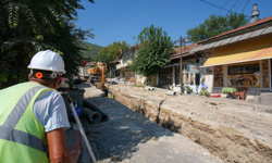İZSU'dan Menderes Değirmendere'ye güçlü altyapı
